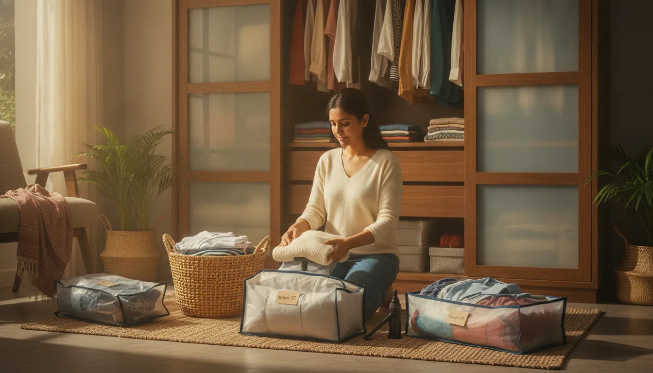 Monsoon to Summer: Storing Clothes the Smart Way