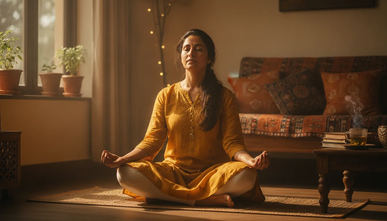 Yoga for Anxiety and Overthinking: A Calm Practice for Indian Minds